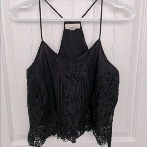 Forever 21 Lace Cropped Tank